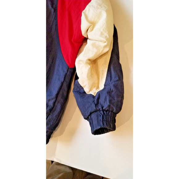 Vintage 80's Atlanta Braves Bomber Jacket National League Size L Apex One - Picture 14 of 15